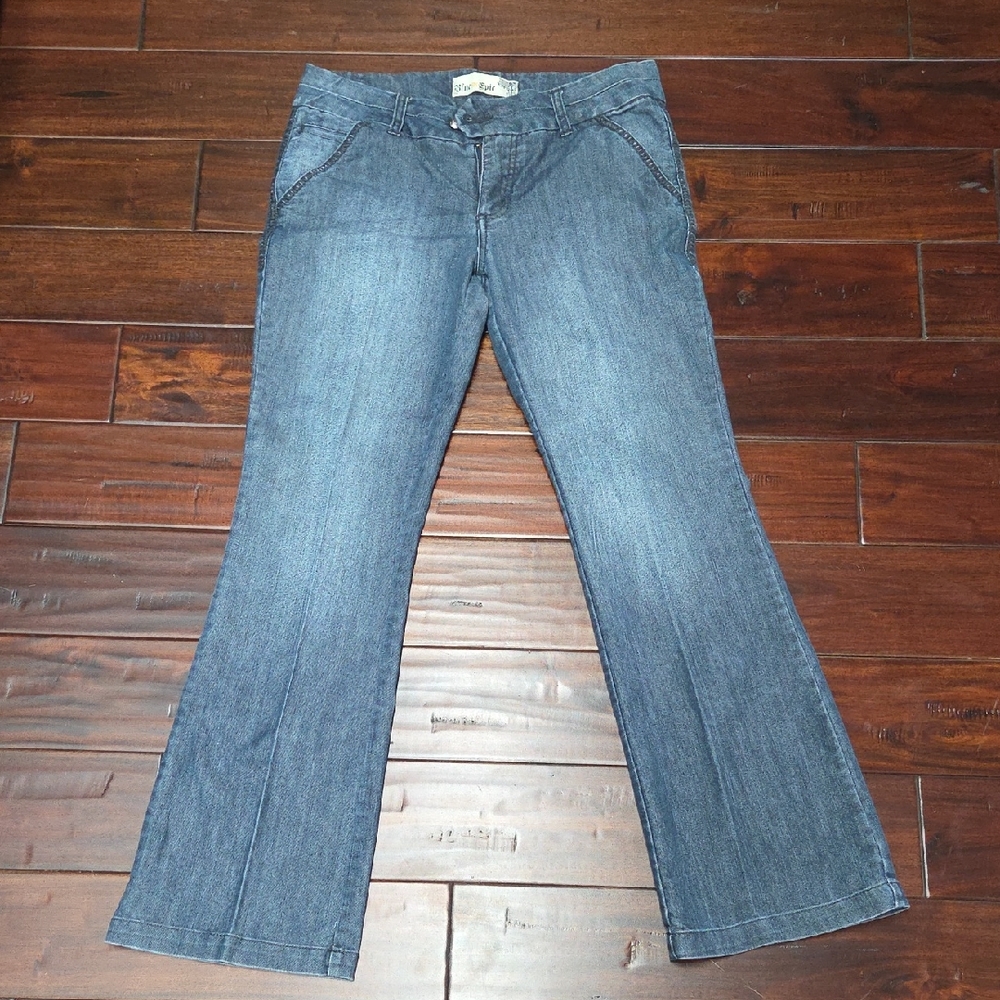 7 For All Mankind Indigo Flare Jeans